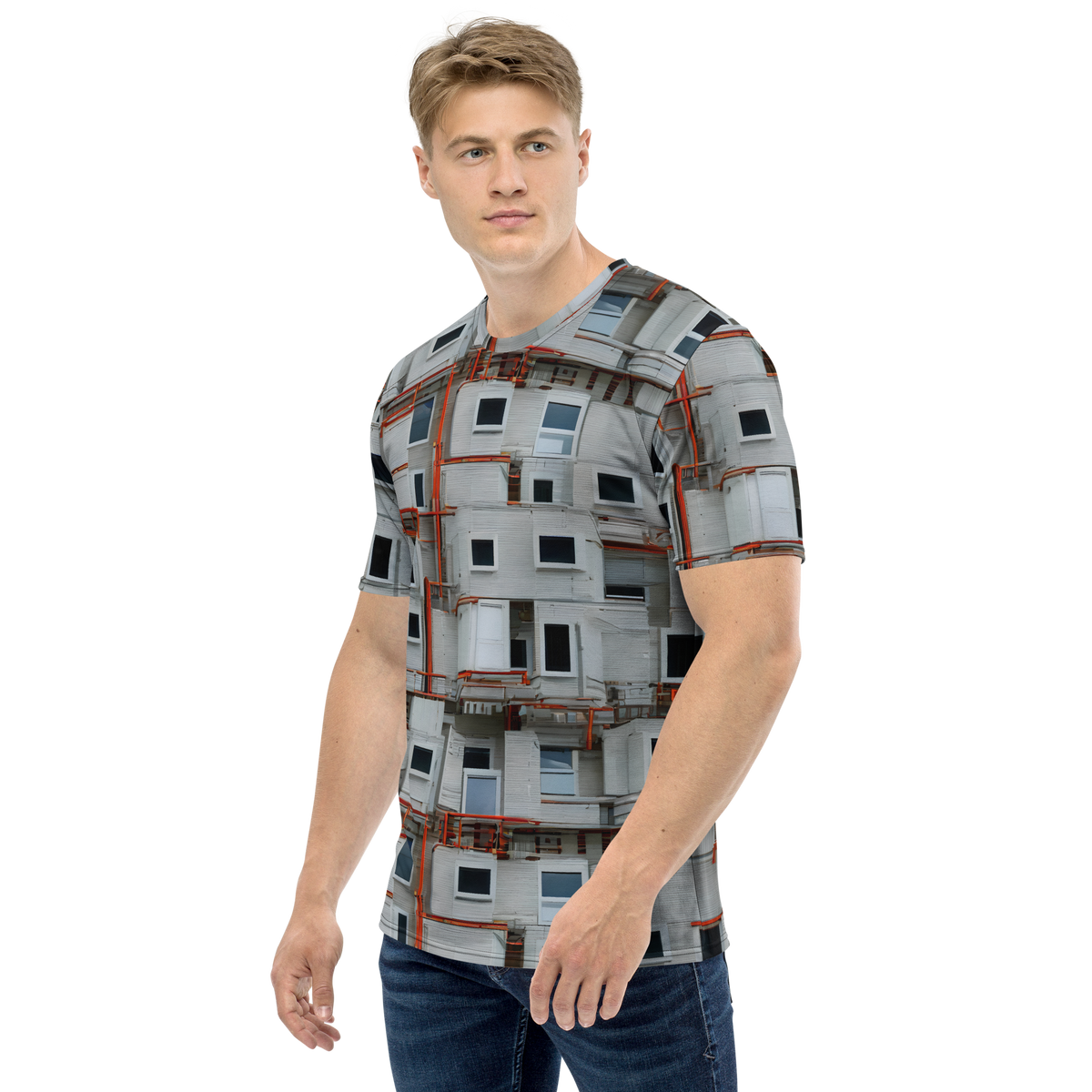 Men's Crew Neck T-Shirt - Industrial Reverie