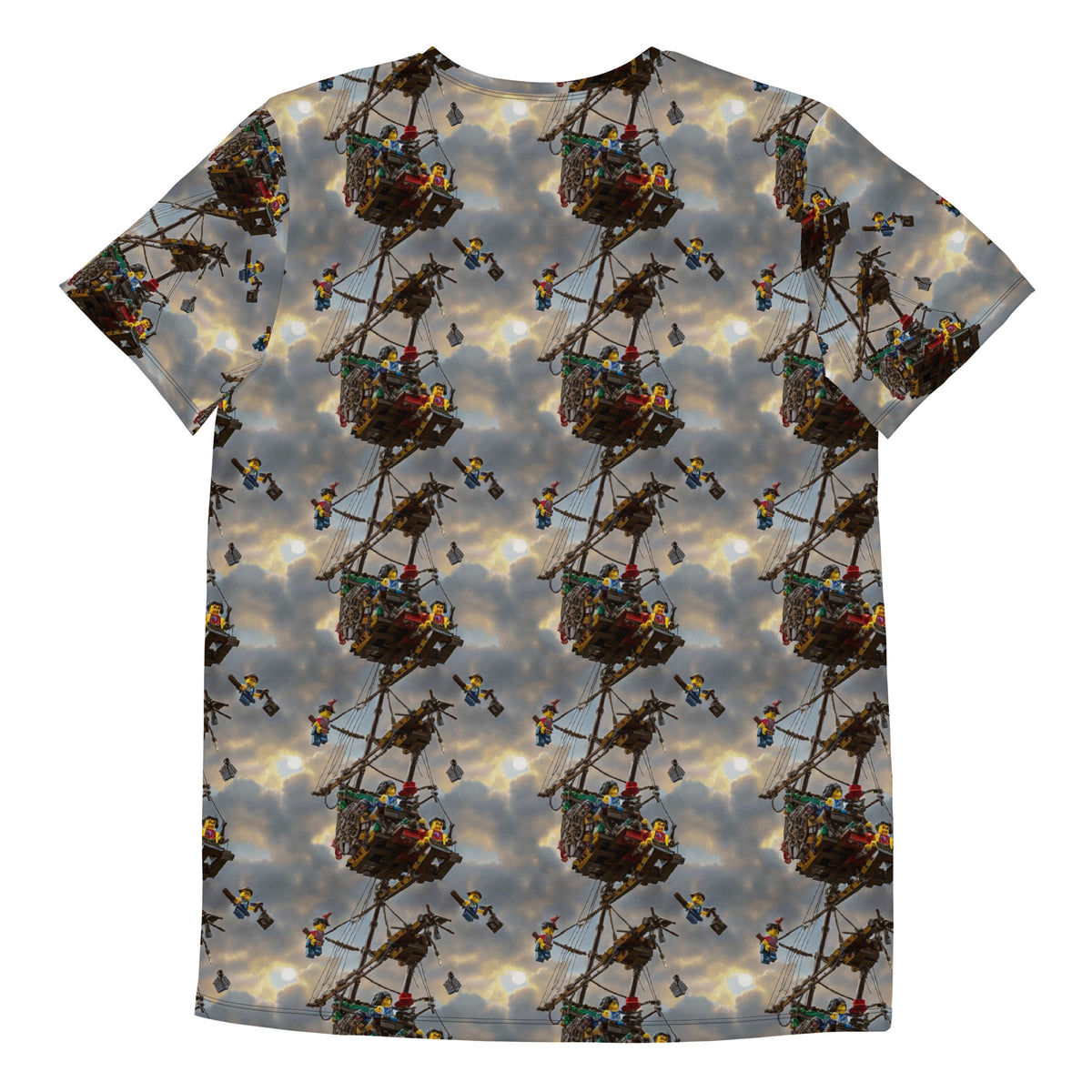 Men's Athletic T-Shirt - Skyward Adventure
