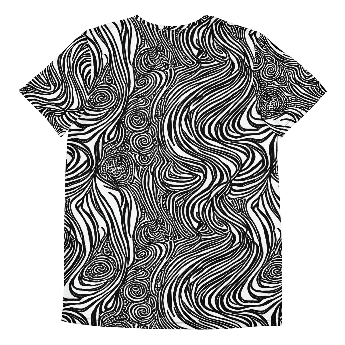 Men's Athletic T-Shirt - Tidal Tangle