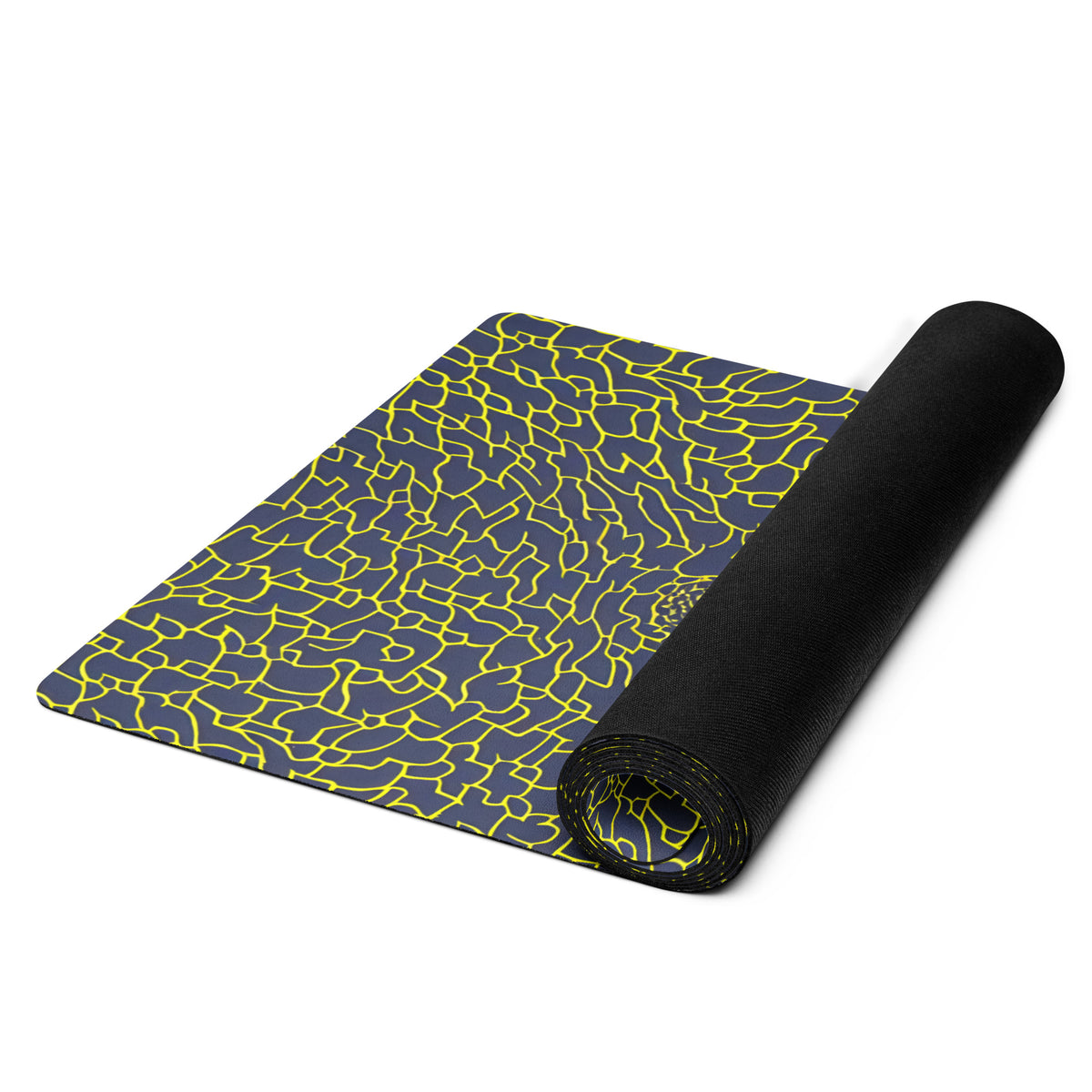 Yoga Mat - Midnight Bloom