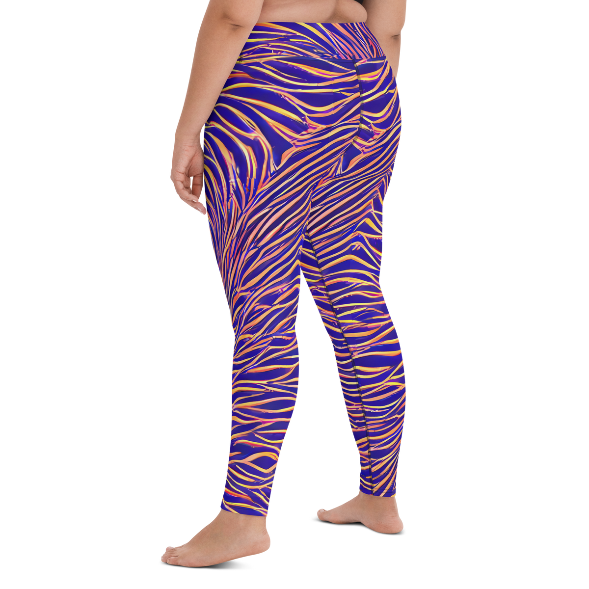 Yoga Leggings - Vortex Strands
