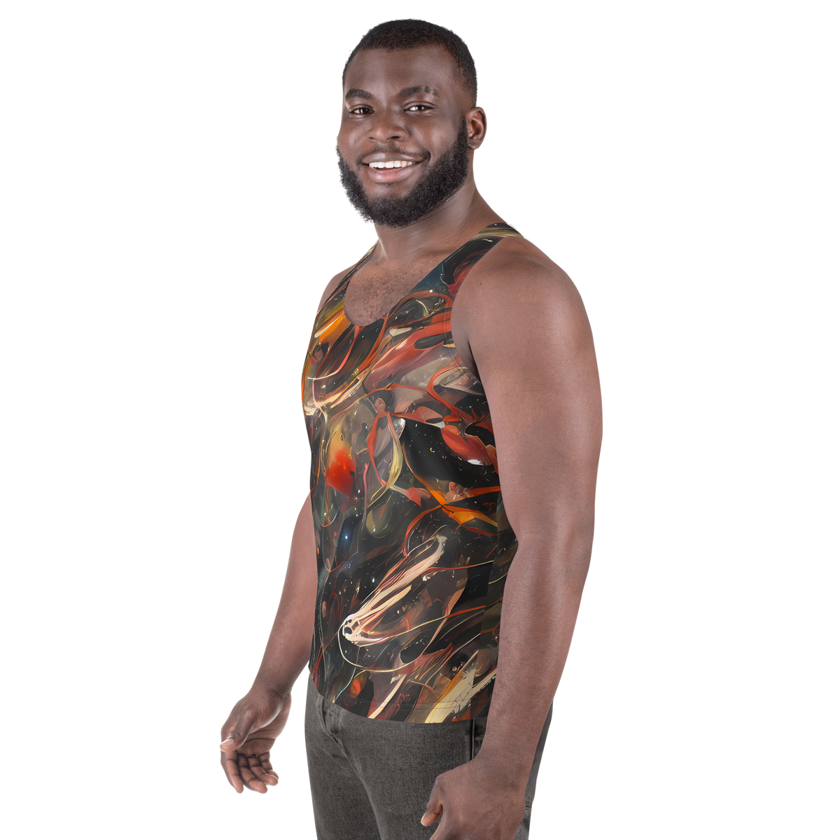 Men's Tank Top - Temporal Vortex