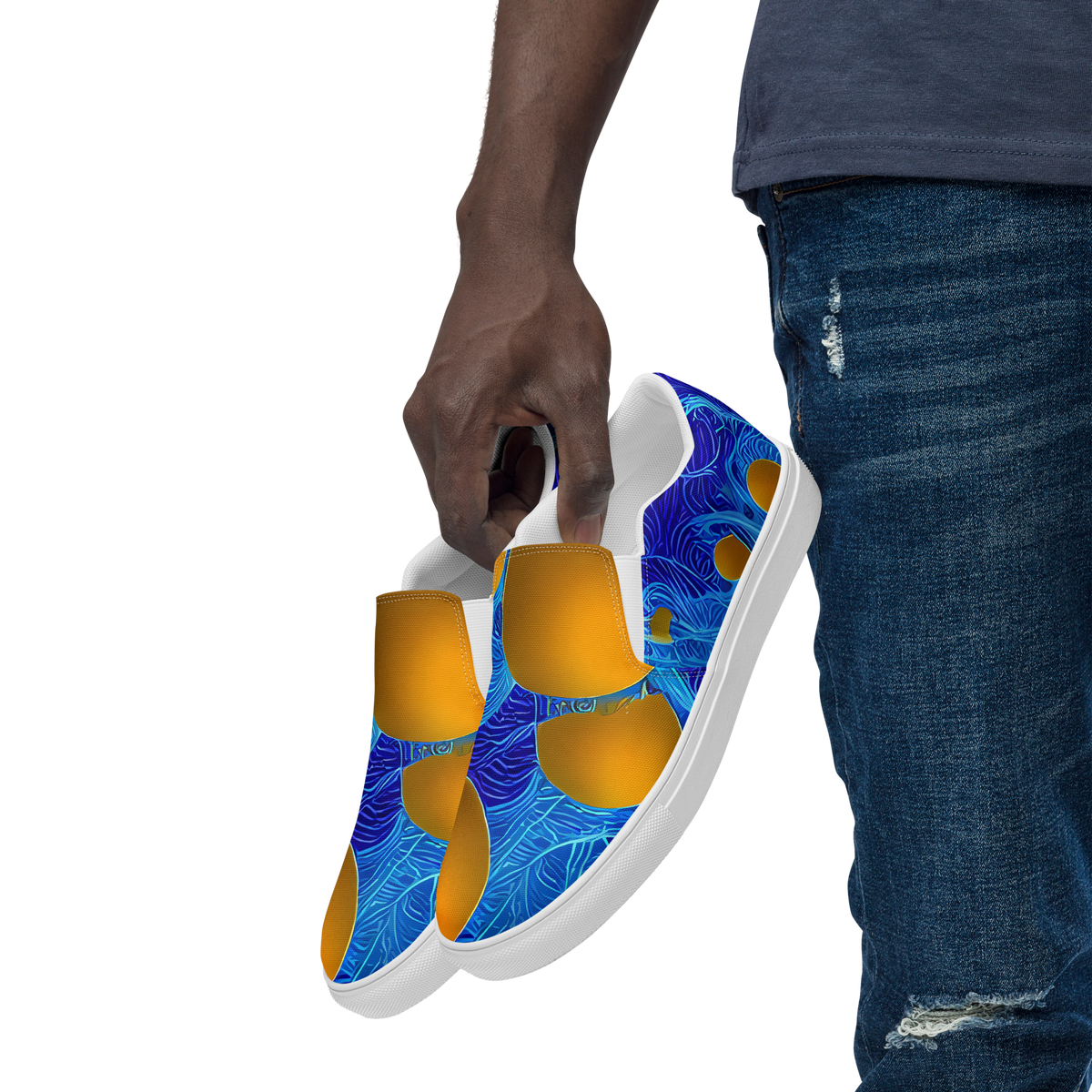 Men's Slip-On Canvas Shoes - Remnev Reverie