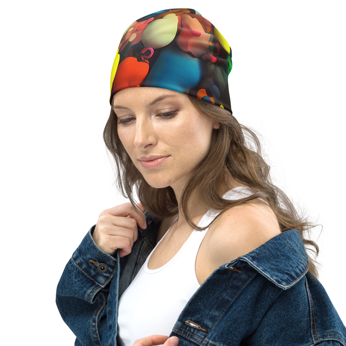 Beanie - Bubble Pop Art
