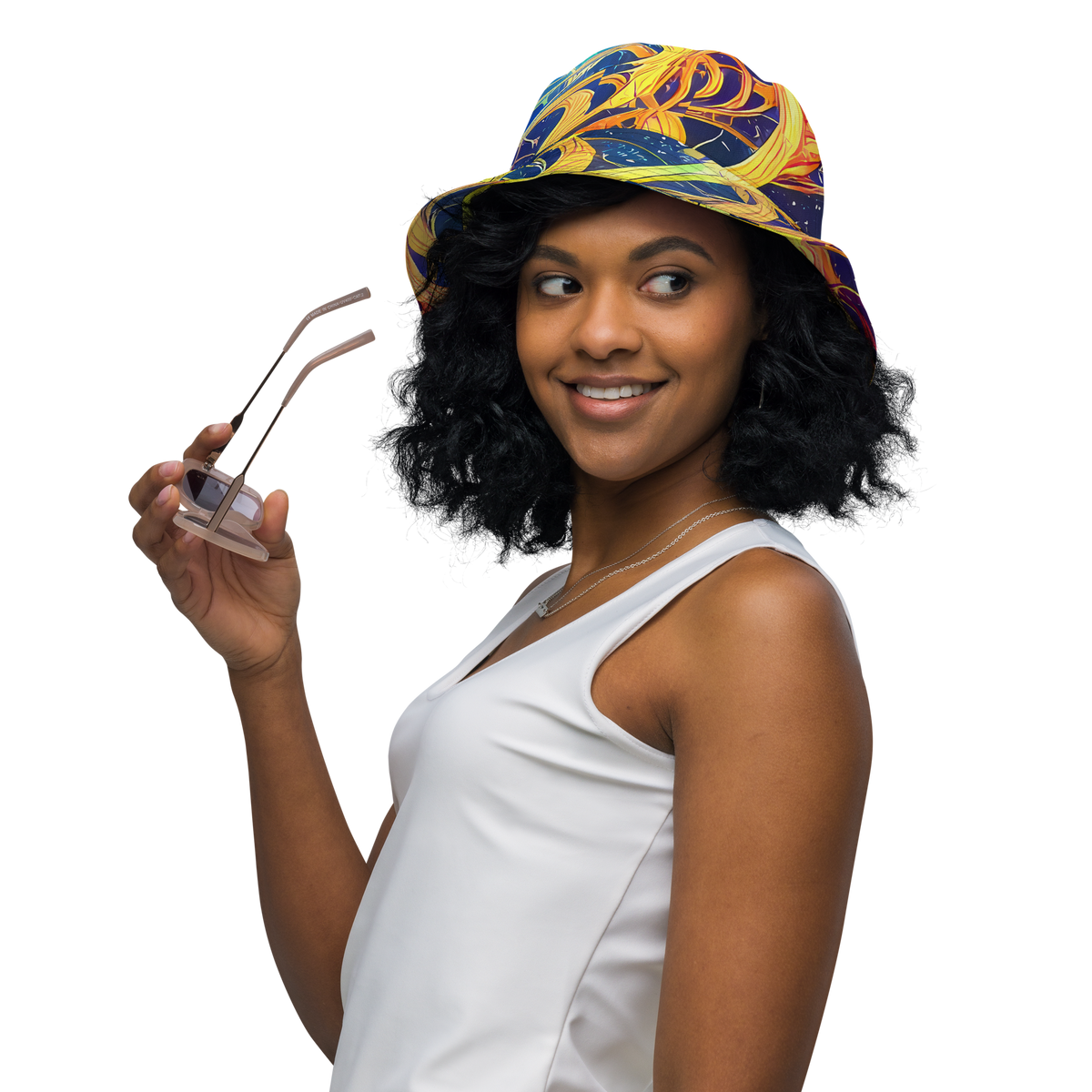 Reversible Bucket Hat - Granov Vortex