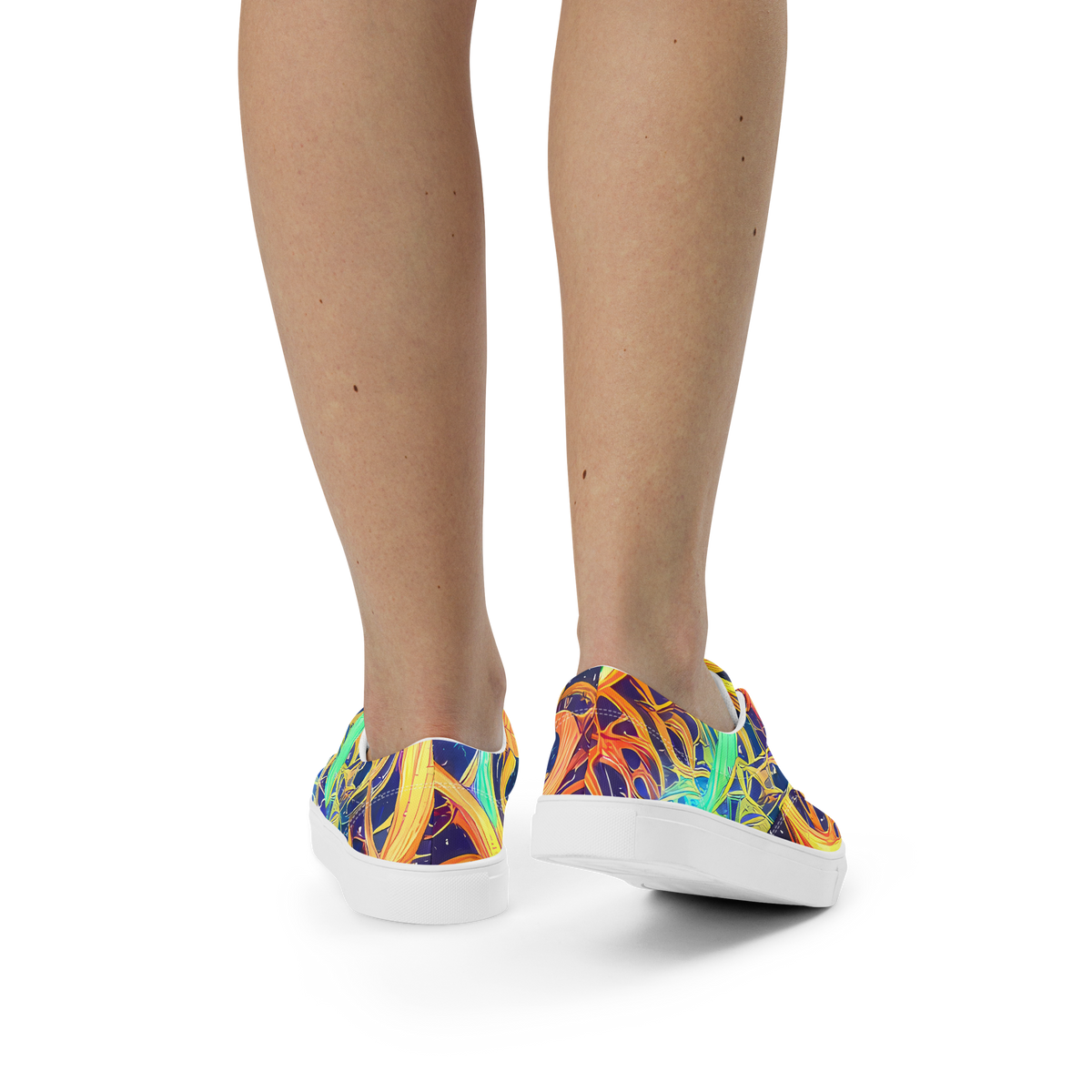 Women's Lace-Up Canvas Shoes - Granov Vortex