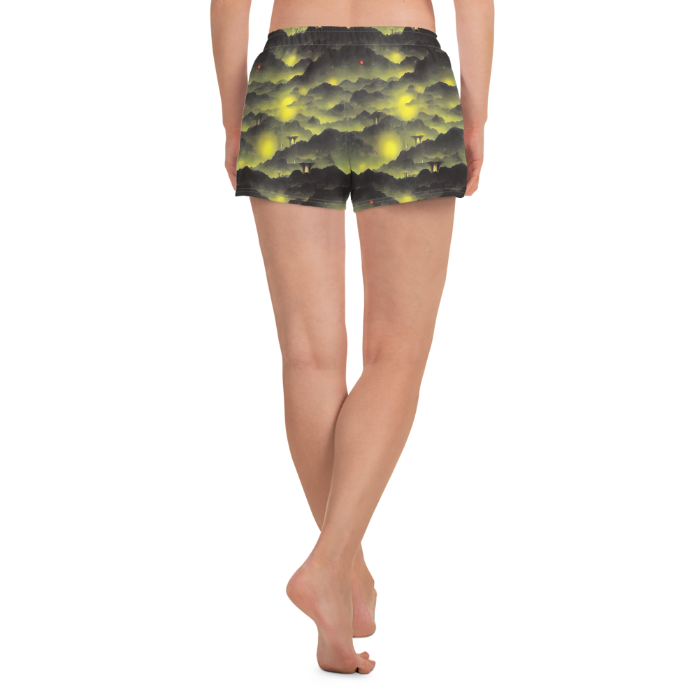Women’s Athletic Shorts - Spectral Isle
