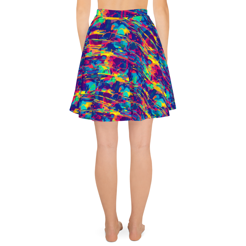 Skater Skirt - Spectrum Streaks