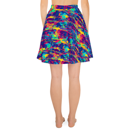 Skater Skirt - Spectrum Streaks