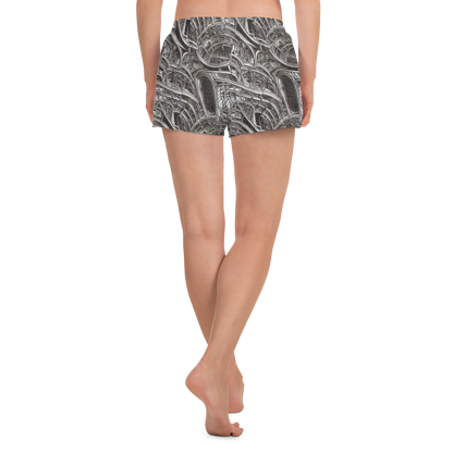 Women’s Athletic Shorts - Piranesi's Dream