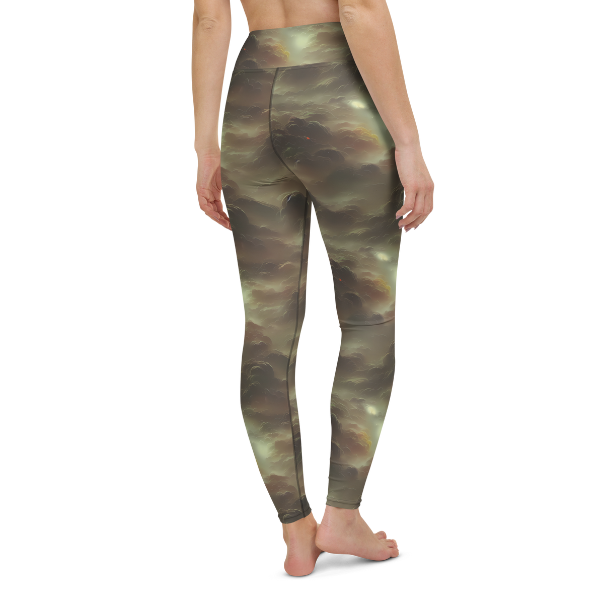 Yoga Leggings - Celestial Dreamscape