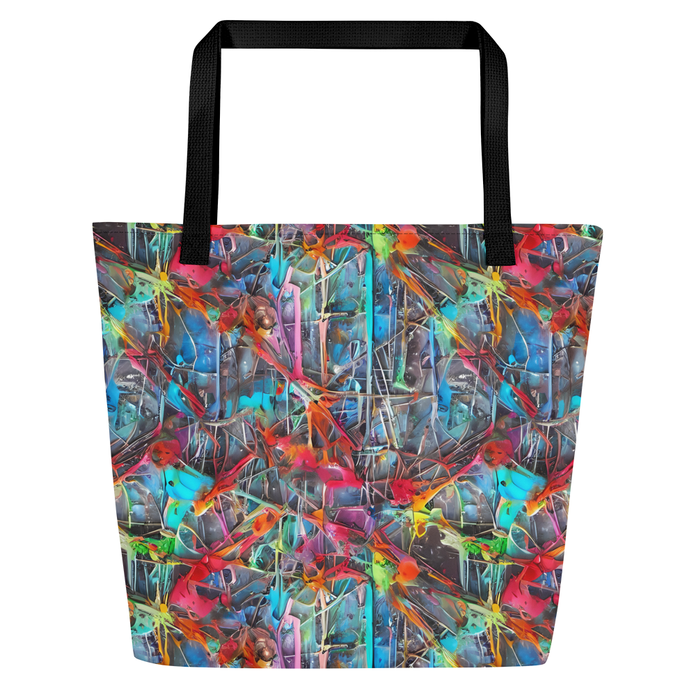 Large Tote Bag w/ Pocket - Junkyard Jewel