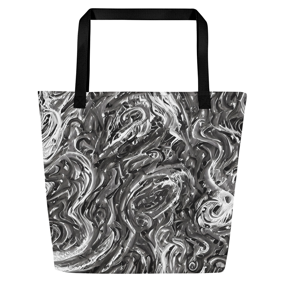 Large Tote Bag w/ Pocket - Nebulous Night