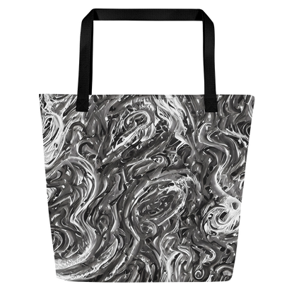 Large Tote Bag w/ Pocket - Nebulous Night