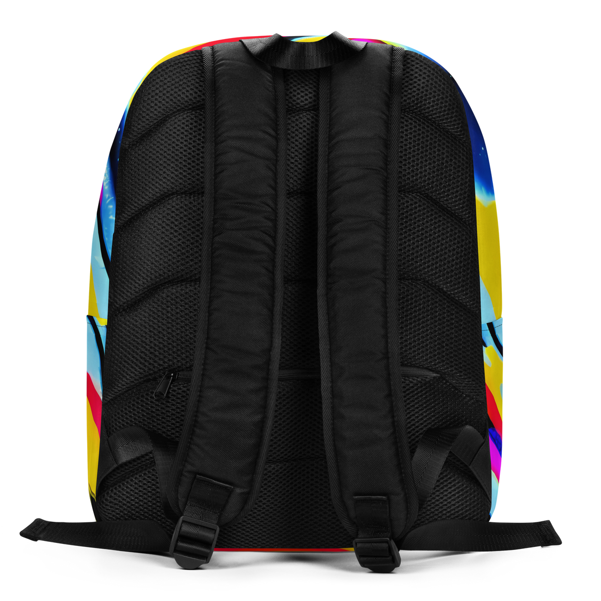 Minimalist Backpack - Electric Dreamscape