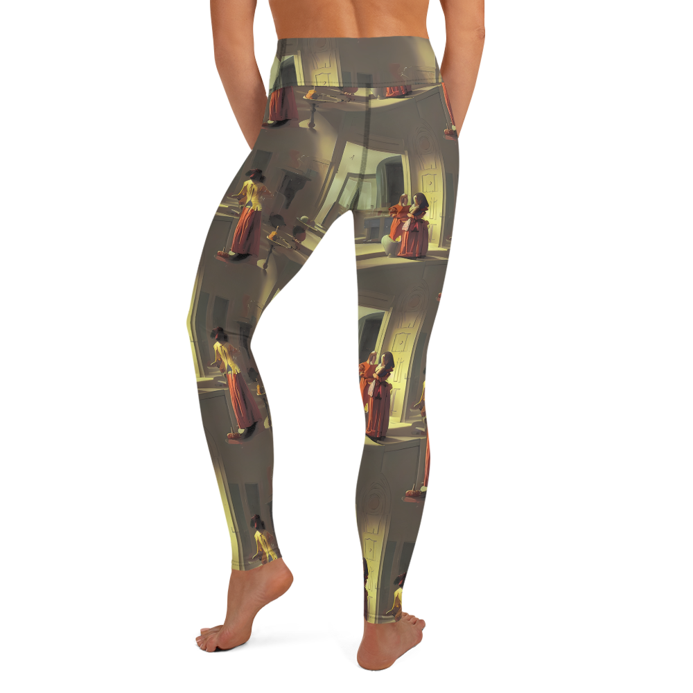 Yoga Leggings - Surreal Shadows