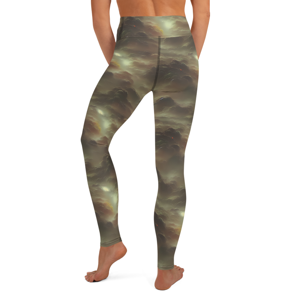 Yoga Leggings - Celestial Dreamscape