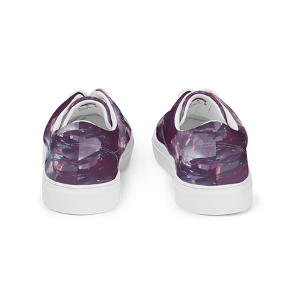Men's Lace-Up Canvas Shoes - Twilight Fortresses