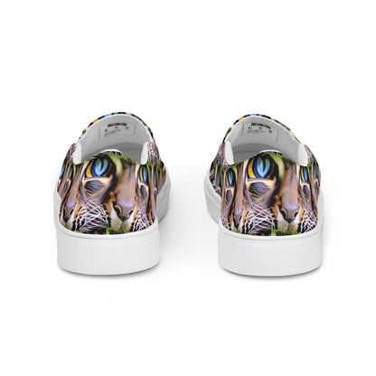 Men's Slip-On Canvas Shoes - Eye of the Wild