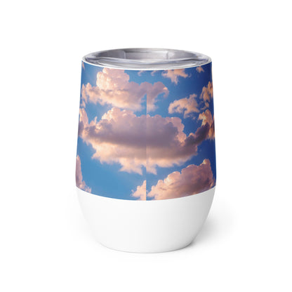 Wine Tumbler - Cotton Candy Skies