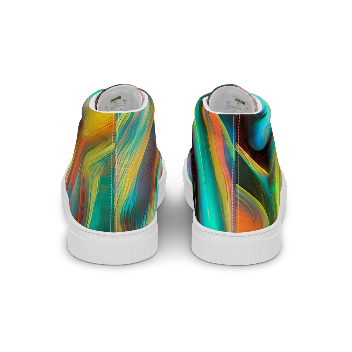 Women's High Top Canvas Shoes - Dreamweaver Fusion