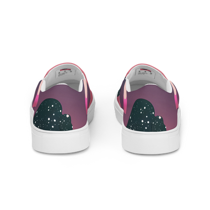 Women's Slip-On Canvas Shoes - Dreamscape Horizon