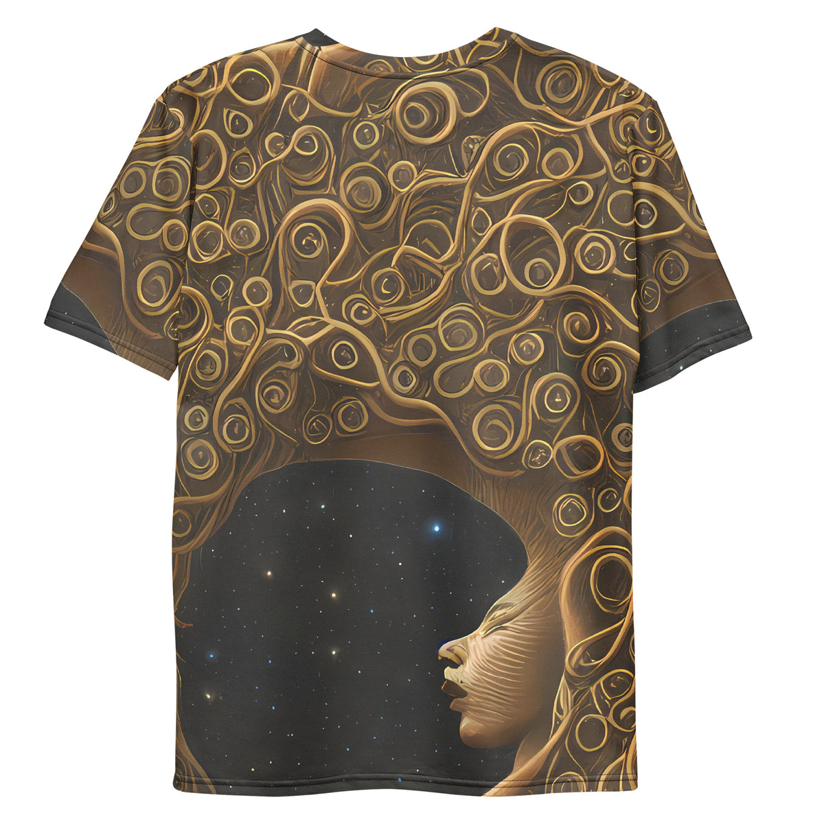 Men's Crew Neck T-Shirt - Ethereal Coils
