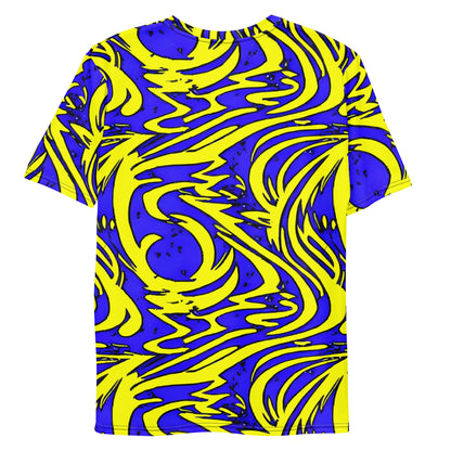 Men's Crew Neck T-Shirt - Fleeting Firefly