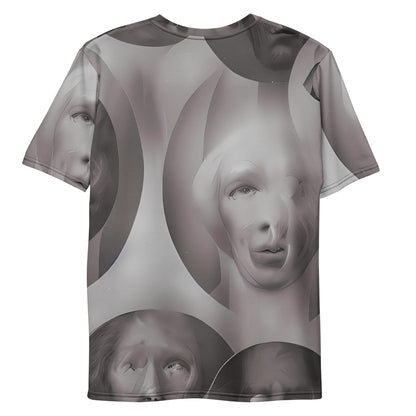 Men's Crew Neck T-Shirt - Phantom Facescape
