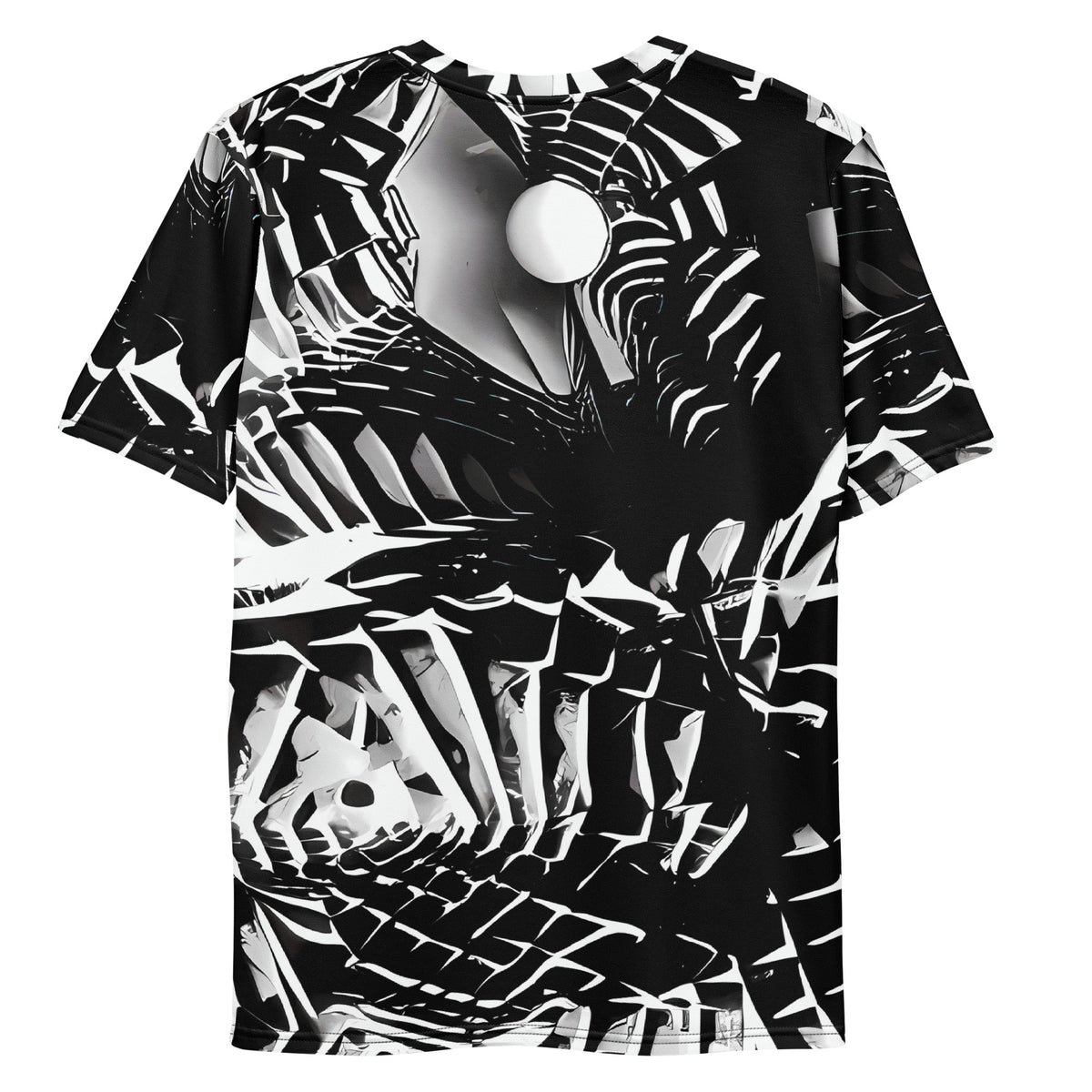 Men's Crew Neck T-Shirt - Illusion Vortex