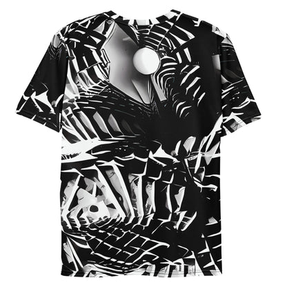 Men's Crew Neck T-Shirt - Illusion Vortex