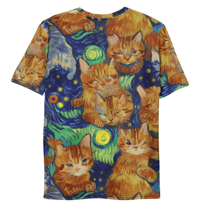 Men's Crew Neck T-Shirt - Celestial Claws