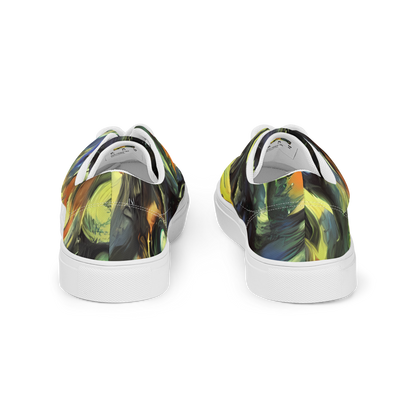 Women's Lace-Up Canvas Shoes - Seve Swirl