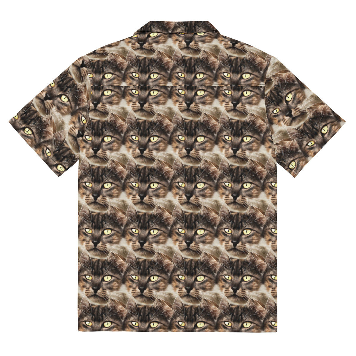 Button Shirt - Feline Reverie