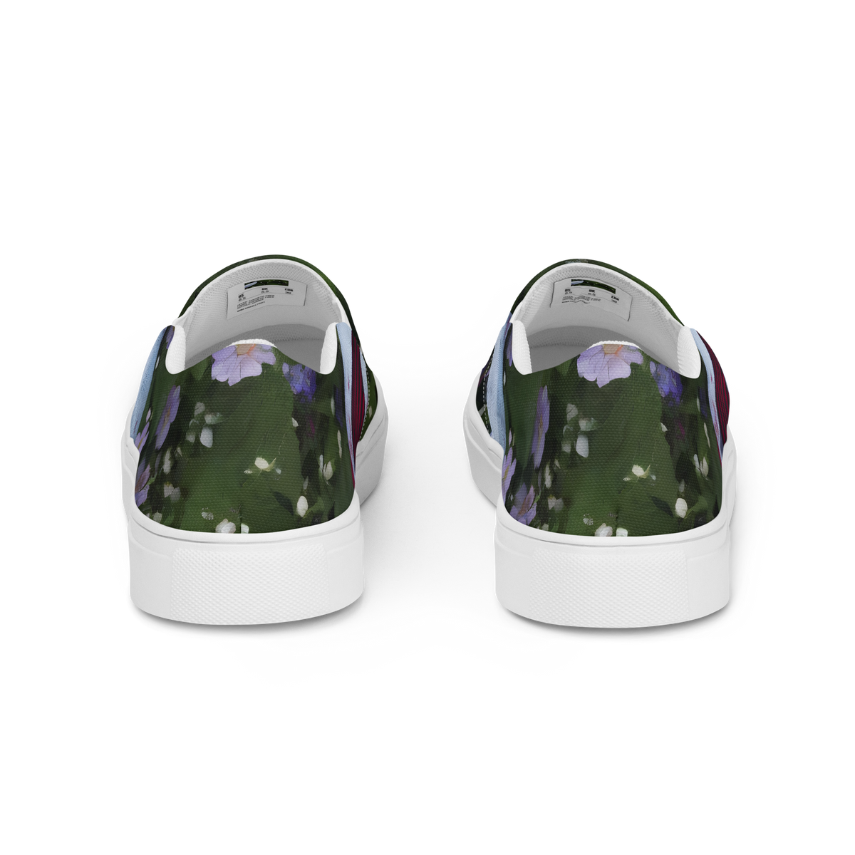 Men's Slip-On Canvas Shoes - Hip, Sharp Focus, Beautiful