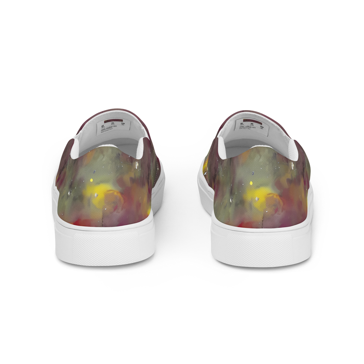 Men's Slip-On Canvas Shoes - Whispers of Autumn
