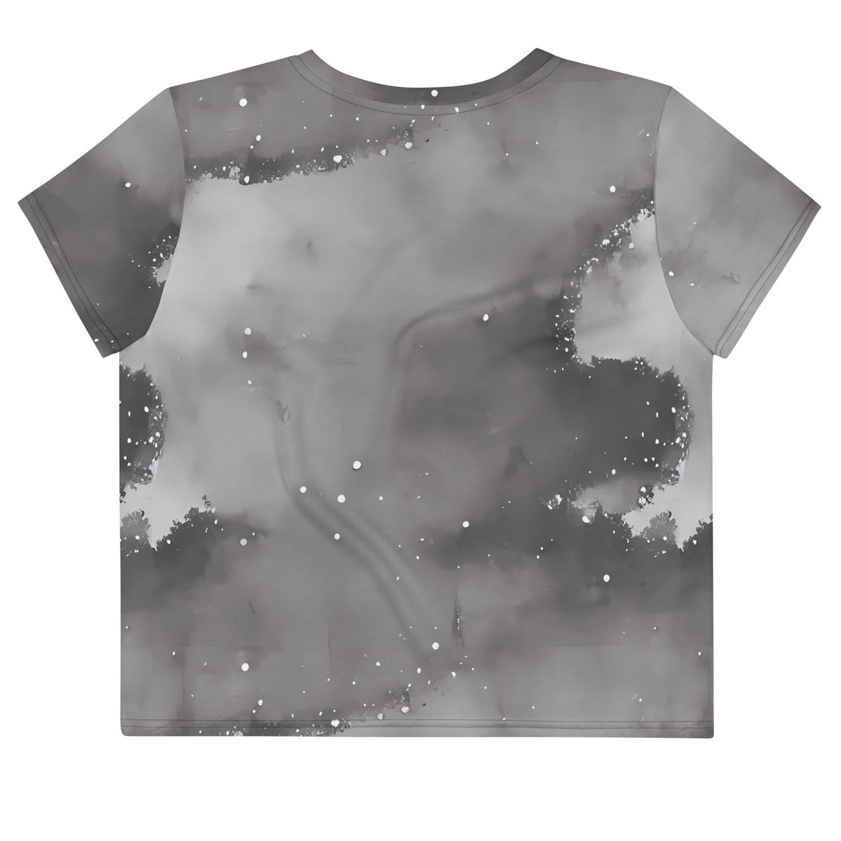 Women's Crop Tee - Monochrome Dreams