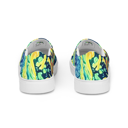 Men's Slip-On Canvas Shoes - Vortex Glow