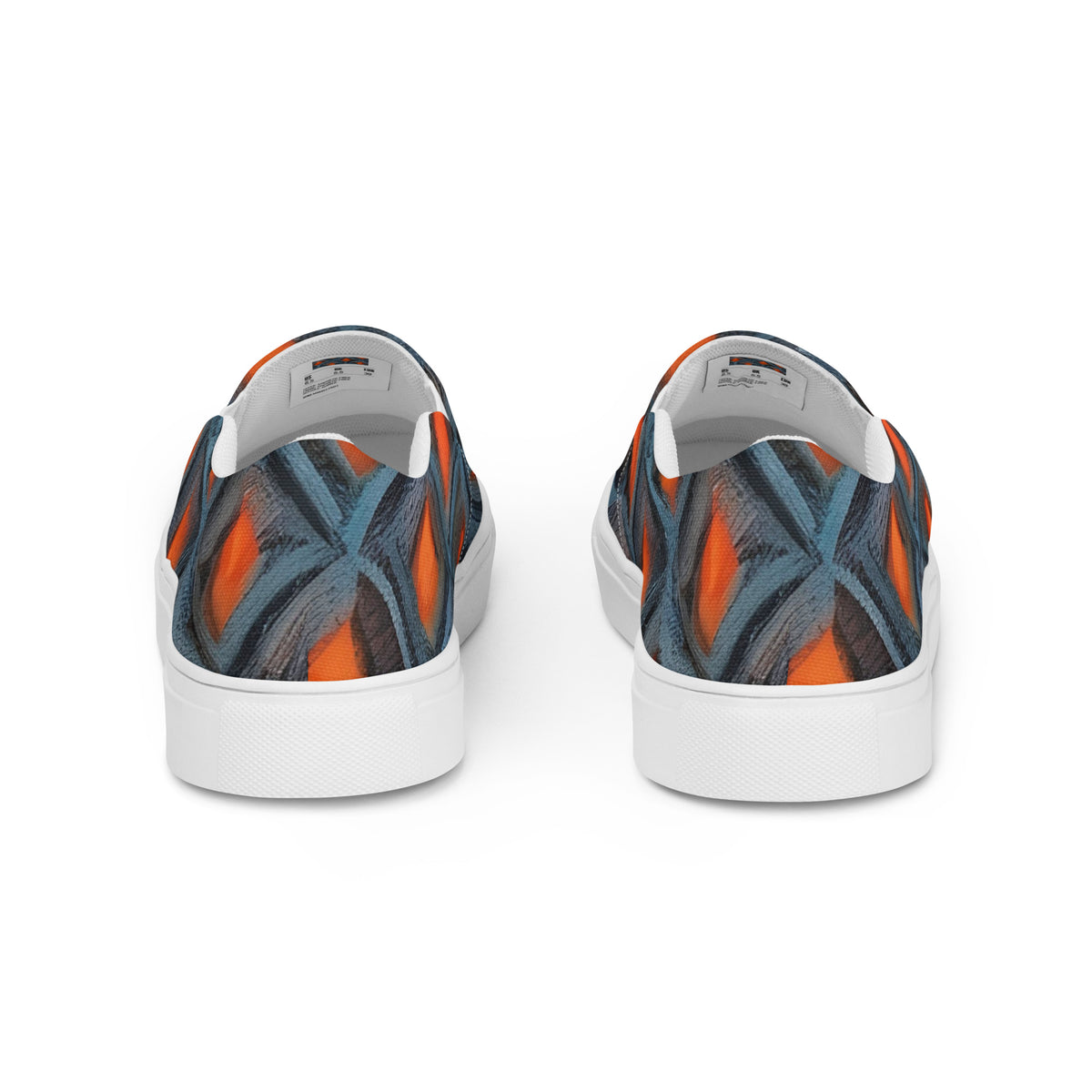 Women's Slip-On Canvas Shoes - Ember Entwined