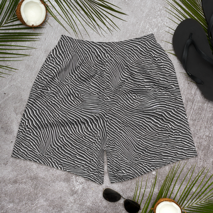 Men's Athletic Shorts - Hypnotic Waves