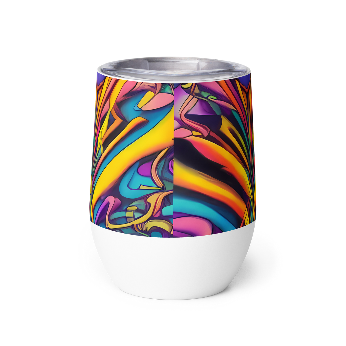 Wine Tumbler - Pre-Raphaelite Wave