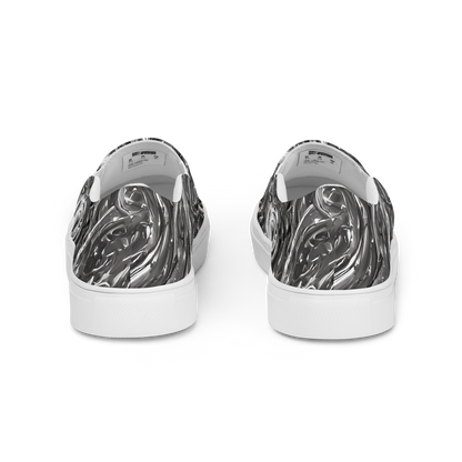 Men's Slip-On Canvas Shoes - Nebulous Night