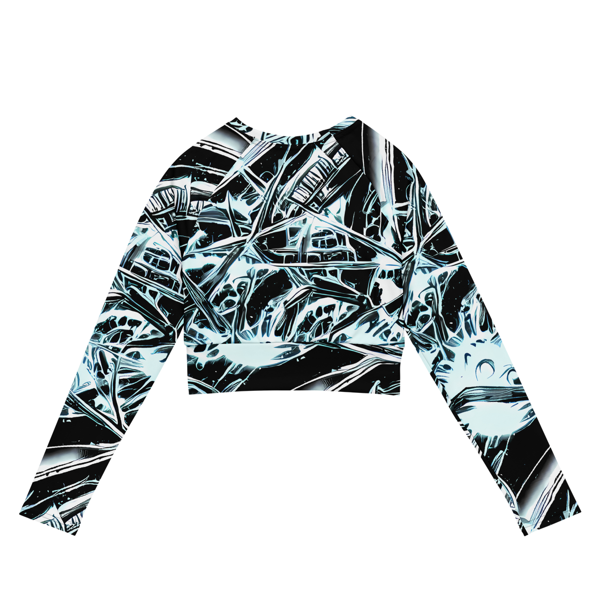 Long Sleeve Crop Top - Frosted Infusion