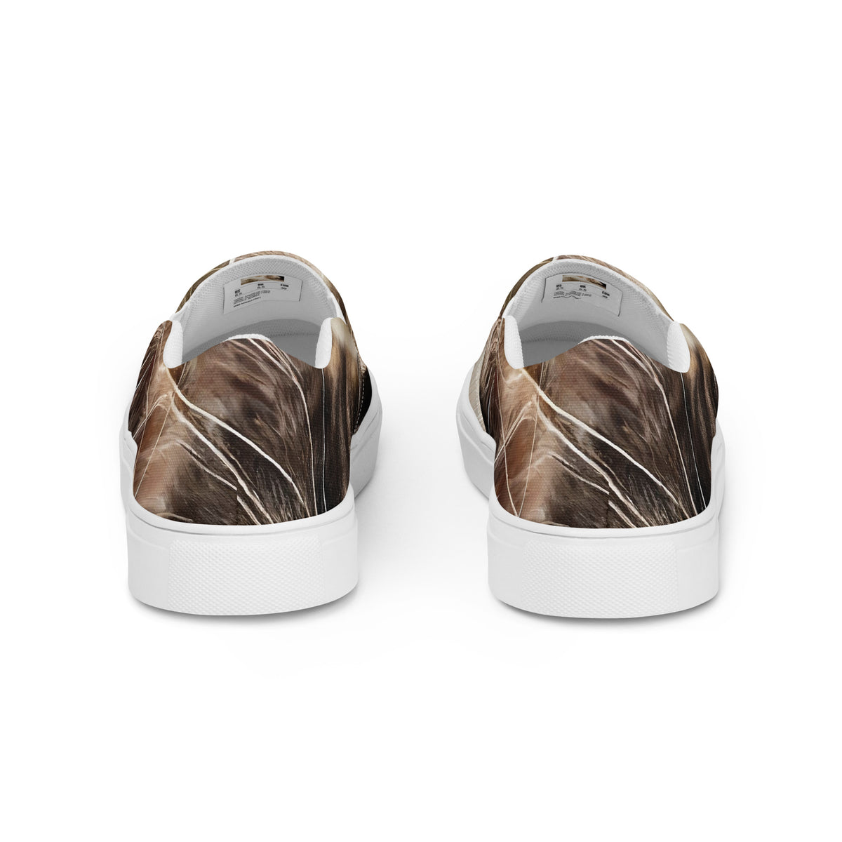Women's Slip-On Canvas Shoes - Feline Reverie