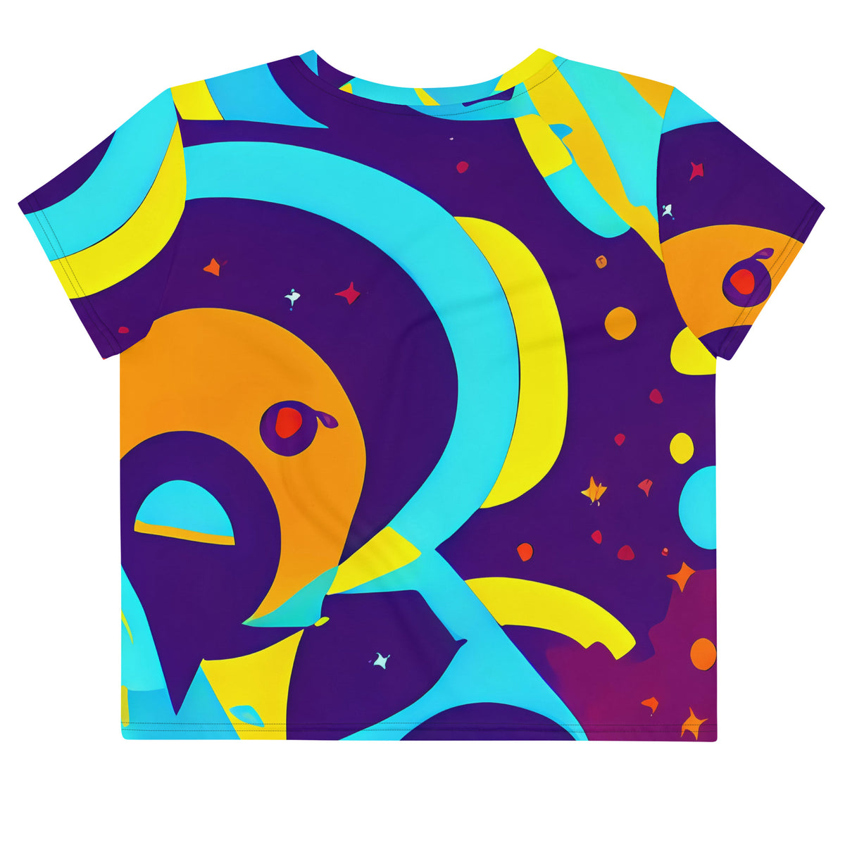 Women's Crop Tee - Gerace Geometry