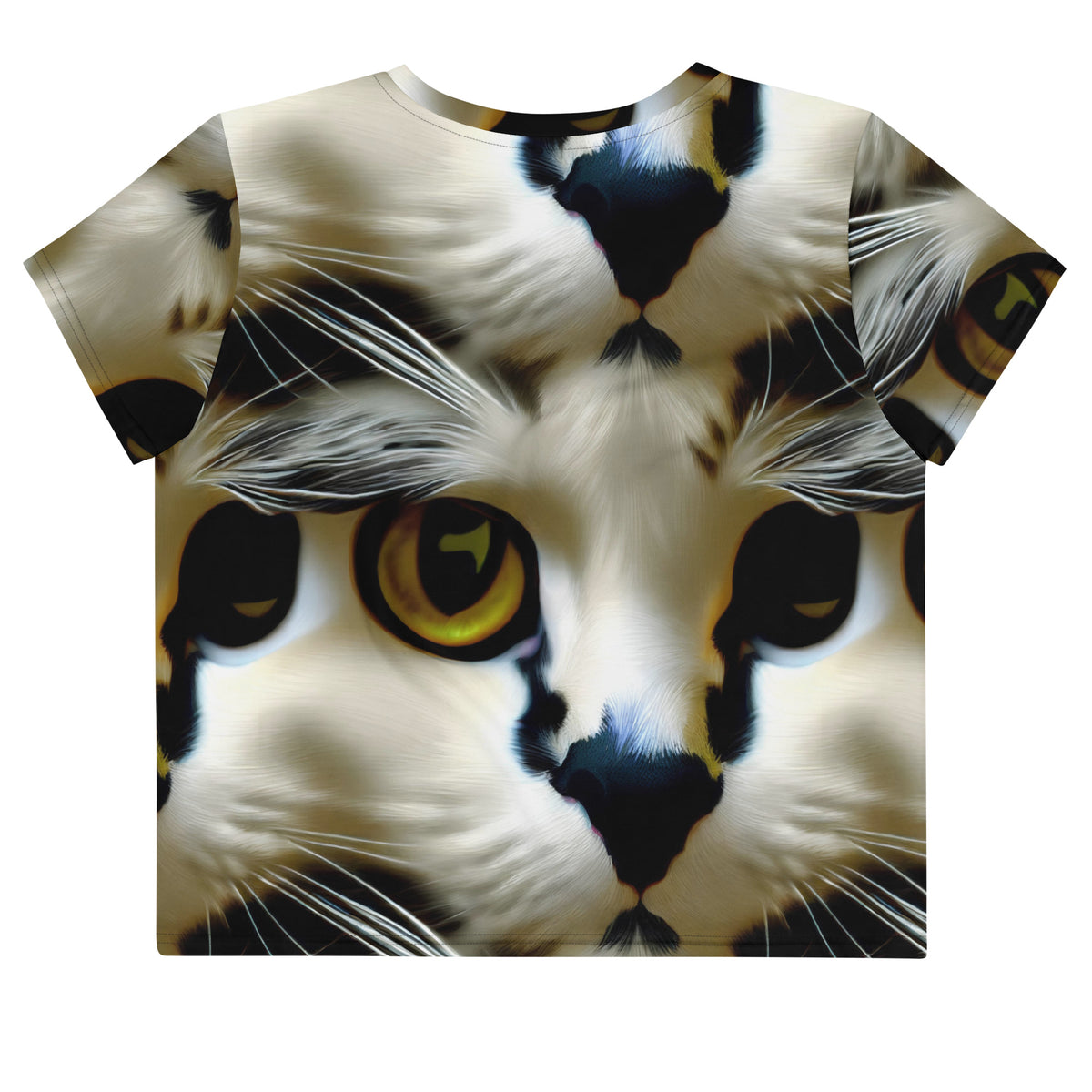 Crop Tee - Feline Fancy