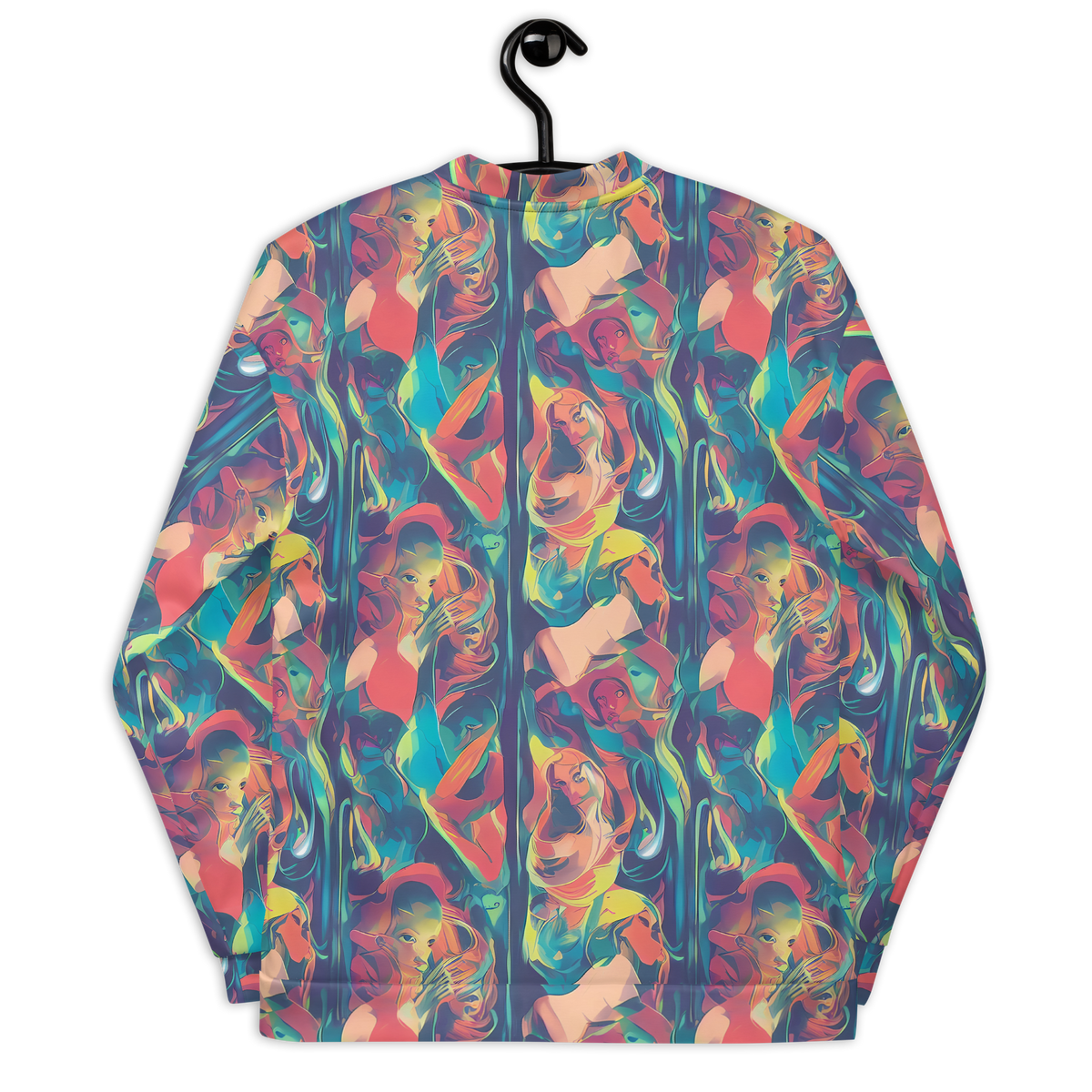 Bomber Jacket - Neon Aurora