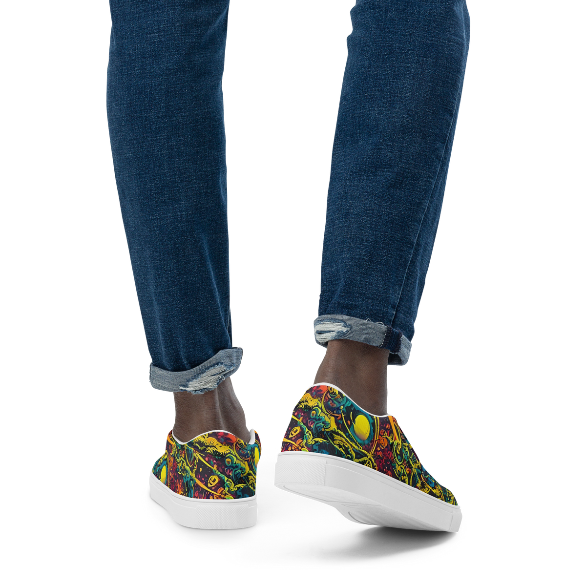 Men's Slip-On Canvas Shoes - Gogos Galaxy