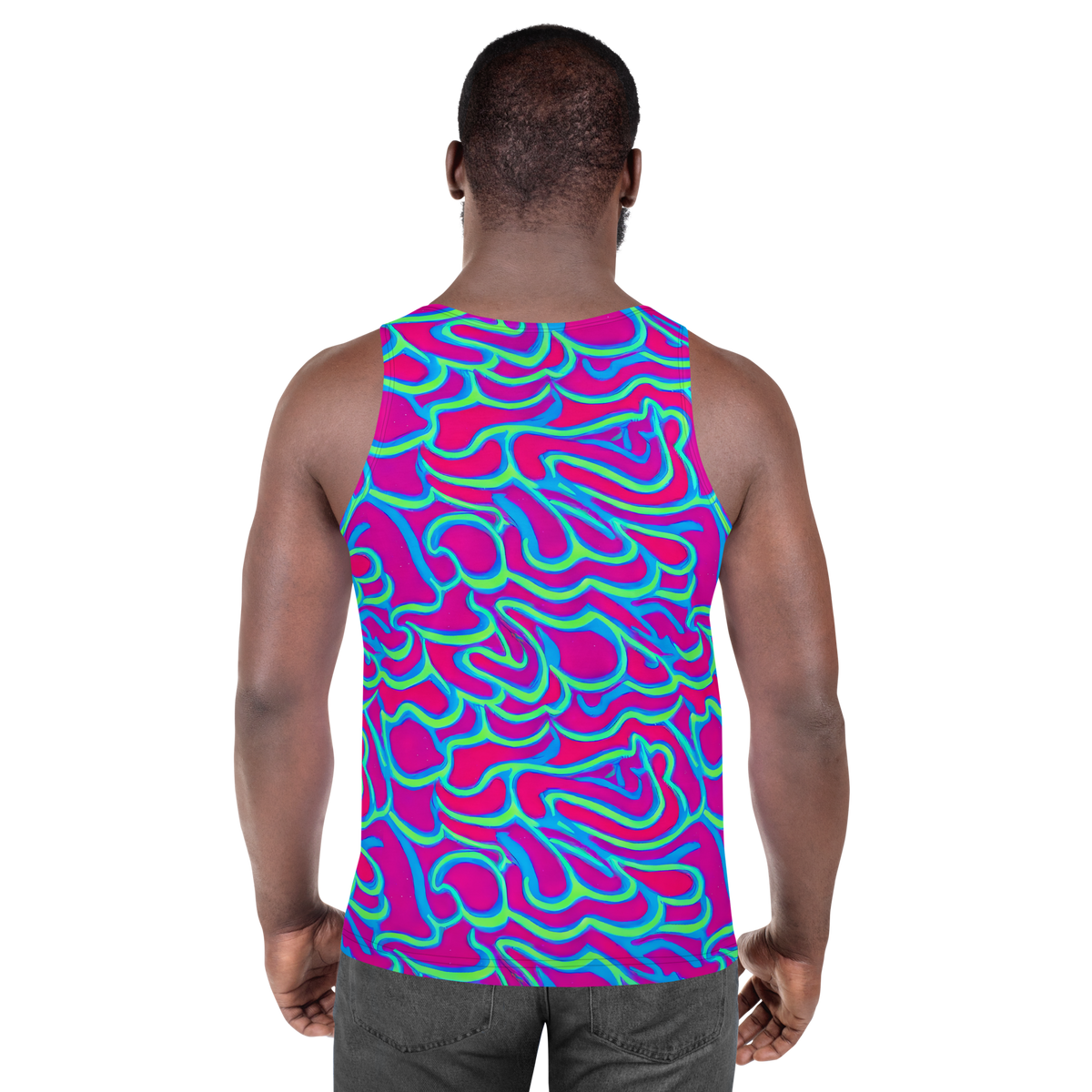 Men's Tank Top - Aquatic Ember
