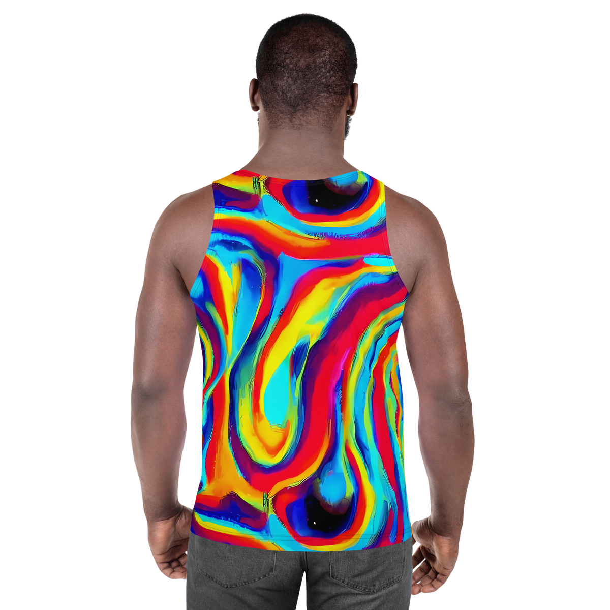 Men's Tank Top - Stael Swirls